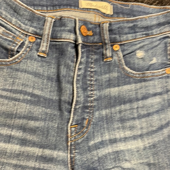 Madewell high waisted distressed jean size 27 - Picture 2 of 4
